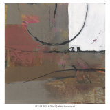 White Resonance I Prints by Leslie Bernsen