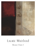 Russet Fern I Print by Laurie Maitland
