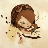 La Petite Aviatrice Posters por Candy Bird La Petite Aviatrice Posters por Candy Bird