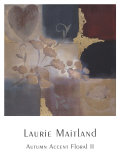 Autumn Accent Floral II Prints by Laurie Maitland