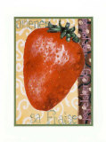 Fraise Print by Mette Galatius