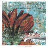 Graffiti Gerbera Prints by Christina Lazar-schuler