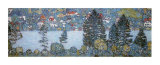 Mountain Slope At Unterach Plakater af Gustav Klimt