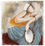 La Pose du Tambourin Prints by Dom Dewalles