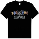 Star Trek XI - Color Block Crew Shirts