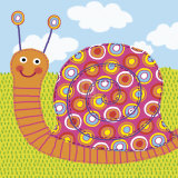 Sita The Snail Affiches par Jessie Eckel