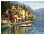 Lake Como Blossom Láminas por Haixia Liu Lake Como Blossom Láminas por Haixia Liu