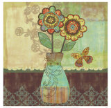 Bohemian Floral II Prints by Wendy Bentley