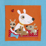 Playful Pups Kunst av Clare Beaton Playful Pups Kunst av Clare Beaton