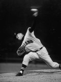 Cleveland Indians Herb Score Throwing the Ball Fototryk i høj kvalitet af George Silk Cleveland Indians Herb Score Throwing the Ball Fototryk i høj kvalitet af George Silk