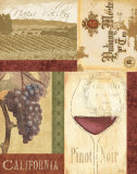 Wine Valley II Prints by Veronique 