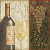 Wine List II Prints by Daphne Brissonnet