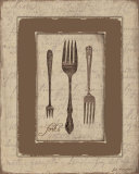 Forks Reprodukcje autor Jo Moulton