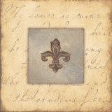 Fleur De Lis VI Posters by Stephanie Marrott