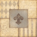 Fleur De Lis I Affiches par Stephanie Marrott