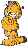 Garfield Imagen a tamaño natural Garfield Imagen a tamaño natural