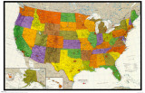 U.S. Map Print