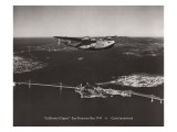 Clipper California, bahía de San Francisco, California, 1939 Lámina giclée por Clyde Sunderland