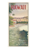 Waikiki reproduction procédé giclée