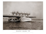 Dornier Do-X, Amsterdam, 1930 reproduction procédé giclée