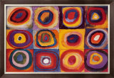 Farbstudie Quadrate, c.1913 Posters by Wassily Kandinsky