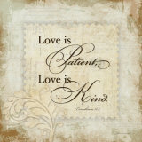 Love Is Prints by Stephanie Marrott