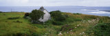 Coastal Landscape with White Stone House, Galway Bay, the Burren Region, Ireland Photographic Print by Panoramic Images 