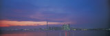 Skylines in a City, Cnn Tower, Toronto, Ontario, Canada Photographic Print by Panoramic Images