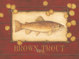 Brown Trout Posters by Stephanie Marrott