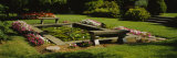 Park Bench Near a Pond, Grand Rapids, Kent County, Michigan, USA Photographie par Panoramic Images 