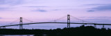 Thousand Islands Bridge, St. Lawrence River, New York State, USA Lámina fotográfica por Panoramic Images