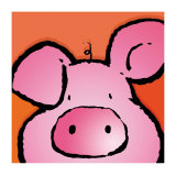 Pig Poster by Jean Paul