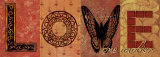 Love One Another Prints by Jo Moulton