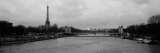 River with a Tower, Seine River, Eiffel Tower, Paris, Ile-De-France, France Photographie par Panoramic Images 