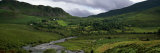 Stream Through Lush Mountain Landscape, Distant Cottages, Ireland Photographic Print by Panoramic Images 