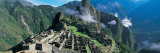 View of Ruins of Ancient Buildings, Inca Ruins, Machu Picchu, Peru Photographie par Panoramic Images 