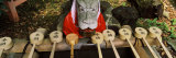 Water Ladles in a Shrine, Fushimi Inari-Taisha, Fushimi Ward, Kyoto, Honshu, Japan Photographic Print by Panoramic Images 