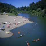 Russian River at Monte Rio, Sonoma County, California, USA Photographie par Christopher Rennie