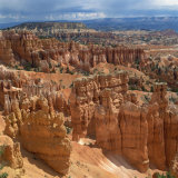 Pinnacles Viewed from Inspiration Point, in the Bryce Canyon National Park, Utah, USA Photographic Print by Tony Gervis