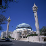 King Abdullah Mosque, Built in 1990, Amman, Jordan, Middle East Photographie par Christopher Rennie