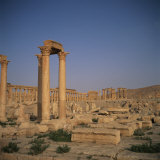 Roman Baths of Diocletian, Palmyra, Syria, Middle East Photographie par Christopher Rennie