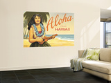 Aloha From Hawaii, Hula Girl Mural Aloha From Hawaii, Hula Girl Mural