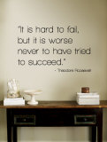 Hard to Fail - Theodore Roosevelt Veggoverføringsbilde