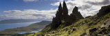 Old Man of Storr, Loch Leathan and Raasay Sound, Trotternish, Isle of Skye, Scotland Photographic Print by Patrick Dieudonne