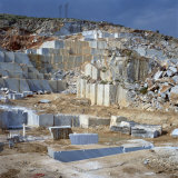 Open Cast Marble Mine, Greece, Europe Photographic Print by Tony Gervis