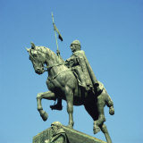 St. Vaclav, Wenceslas Square, Prague, Czech Republic, Europe Photographie par Christopher Rennie