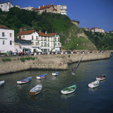 Old Port at Getxo, an Atlantic Resort at the Mouth of the Bilbao River, Pais Vasco, Spain, Europe Photographic Print by Christopher Rennie