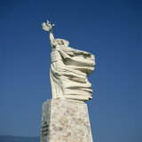 Statue of Mother Albania in Tirana, Albania, Europe Photographic Print by Rolf Richardson
