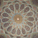 Detail of Interior of the Tomb of the Persian Poet Hafiz, Shiraz, Iran, Middle East Photographic Print by Robert Harding