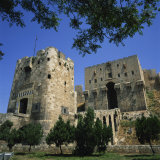 Monumental Gateway to the Arab Citadel, Built in 1260, Aleppo, Syria, Middle East Photographie par Christopher Rennie